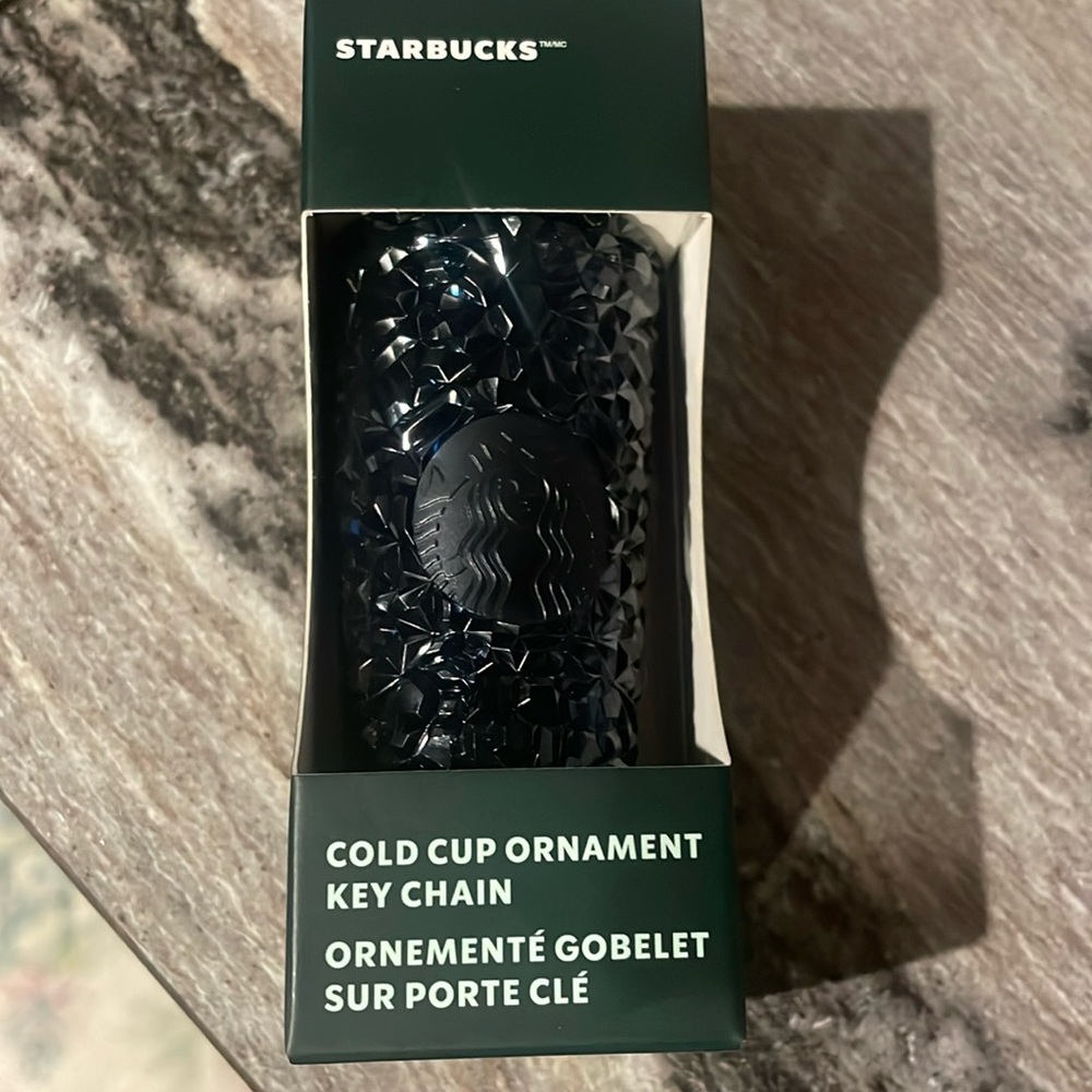 Starbucks cold cup ornament 
Key chain NIB